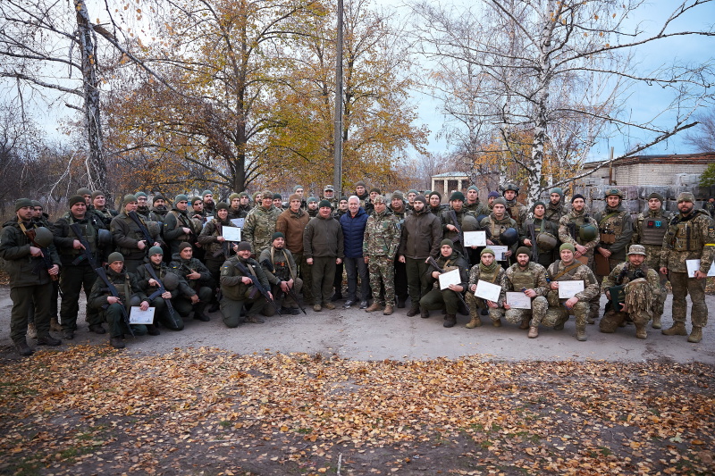 Ігор Терехов нагородив ракетників та артилеристів