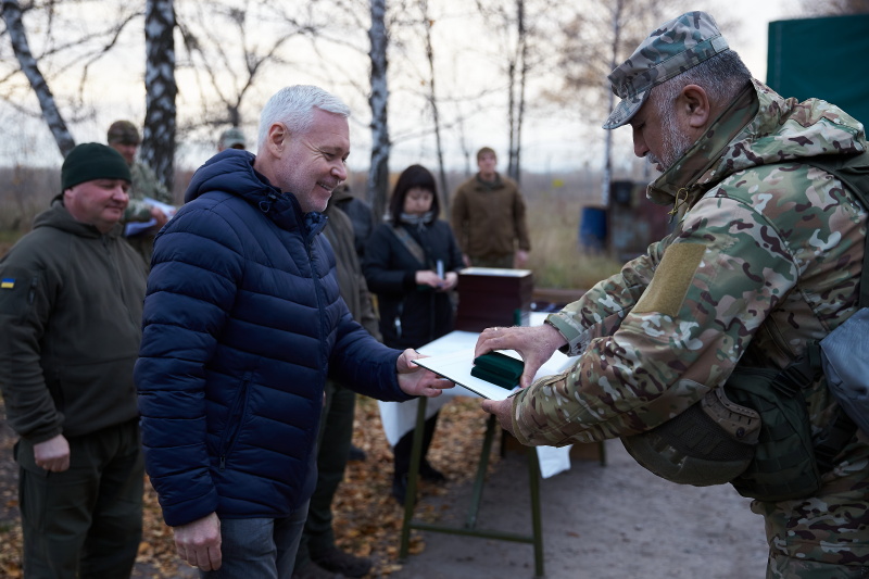 Ігор Терехов нагородив ракетників та артилеристів