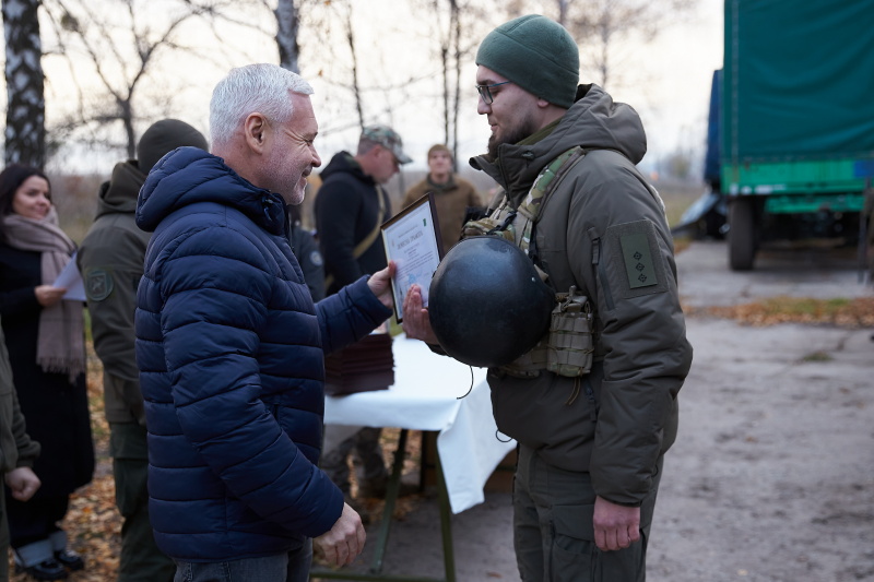 Ігор Терехов нагородив ракетників та артилеристів