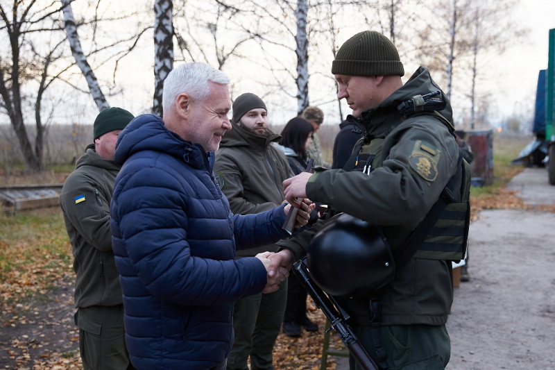 Ігор Терехов нагородив ракетників та артилеристів