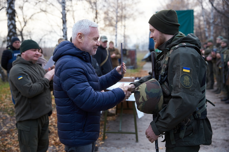 Ігор Терехов нагородив ракетників та артилеристів