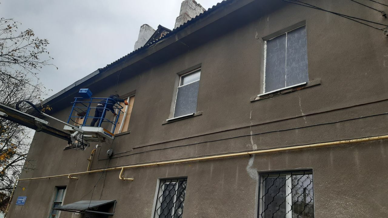 У Харкові з початку війни закрили 18 тисяч вікон