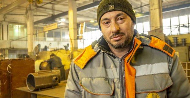 #Обличчя_Харкова. Олександр Коваленко – старший майстер управління ремонтів ХТМ, який розробив буржуйки