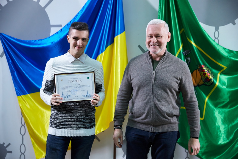 Ігор Терехов привітав студентів