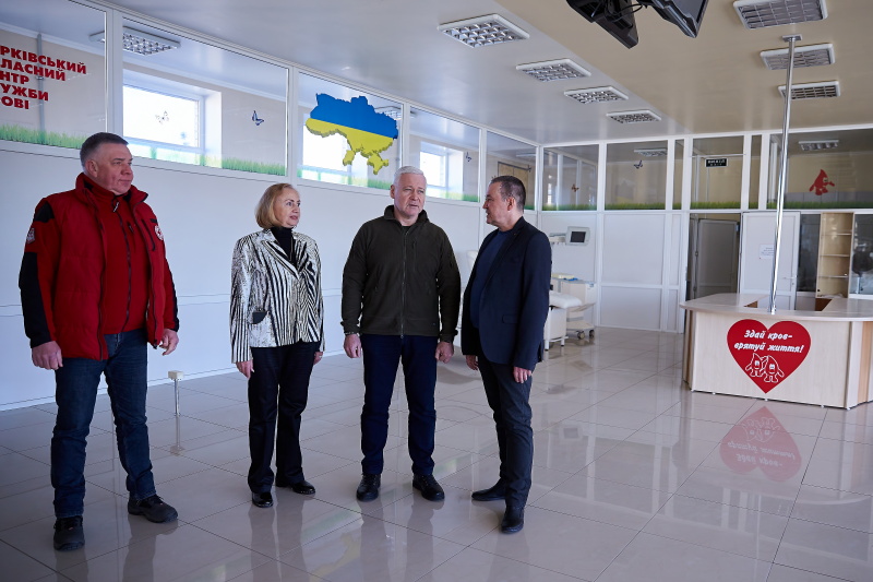 Ігор Терехов відвідав обласний центр служби крові