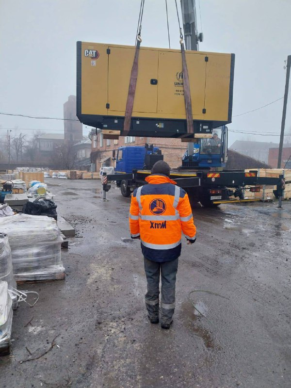 Харків отримав потужні генератори від агенції ООН