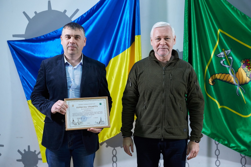 Ігор Терехов привітав енергетиків