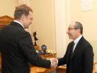 Геннадій Кернес зустрівся з Львівським міським головою Андрієм Садовим