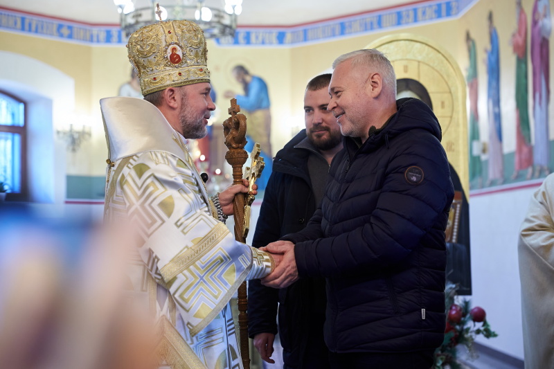 Ігор Терехов привітав харків’ян з Різдвом Христовим