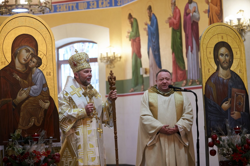 Ігор Терехов привітав харків’ян з Різдвом Христовим