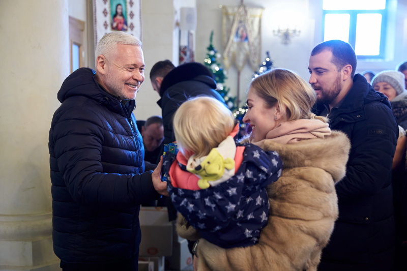 Ігор Терехов привітав харків’ян з Різдвом Христовим