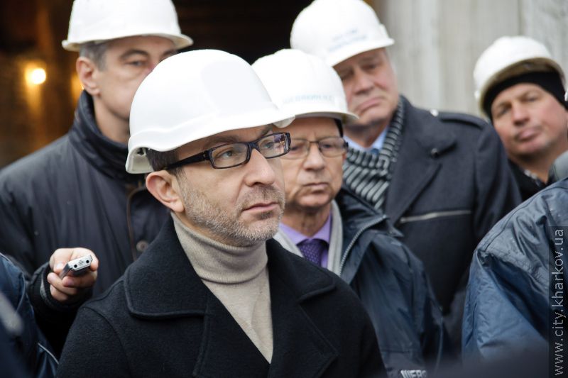 Геннадій Кернес: Готовність станції метро «Перемога» - 45%