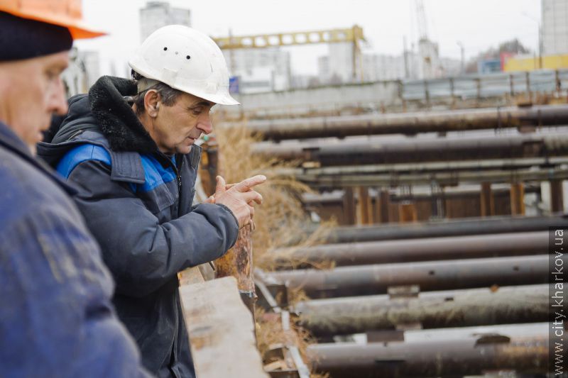 Геннадій Кернес: Готовність станції метро «Перемога» - 45%