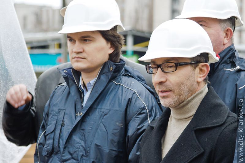 Геннадій Кернес: Готовність станції метро «Перемога» - 45%