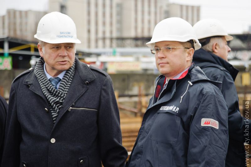 Геннадій Кернес: Готовність станції метро «Перемога» - 45%
