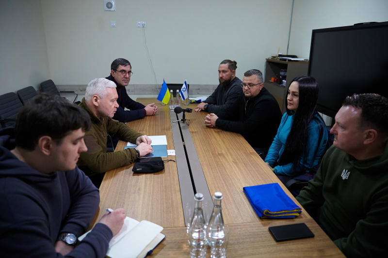 Ihor Terekhov met with representatives of the Israeli community