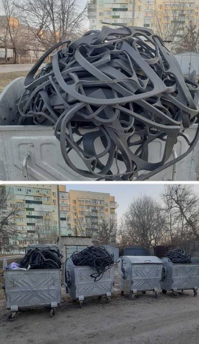 З Харкова за тиждень вивезли понад 46 тисяч кубометрів відходів