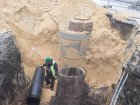 У Слобідському районі відновлюють каналізаційний колектор