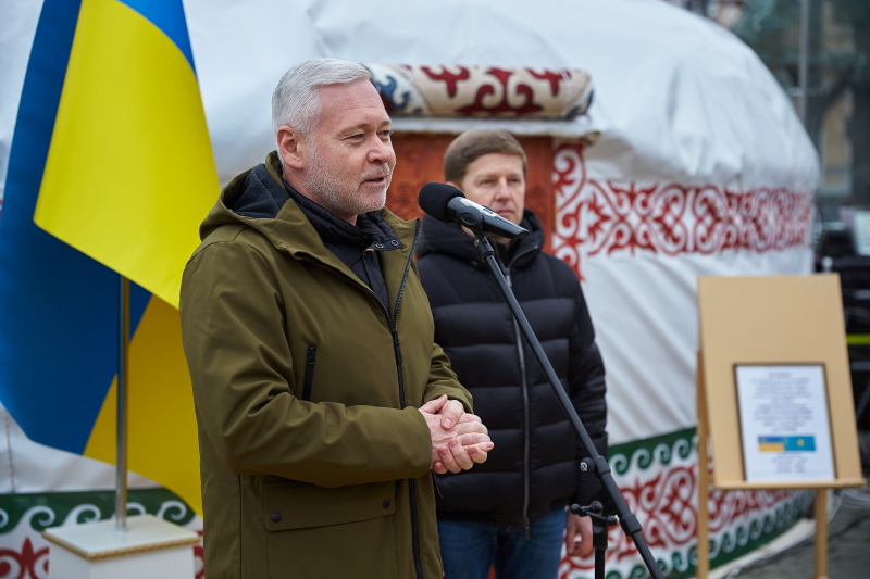 У Харкові відкрили «юрту незламності»