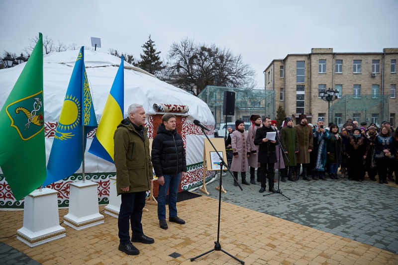 У Харкові відкрили «юрту незламності»