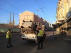 Робітники КВПВ наводять лад у центрі Харкова