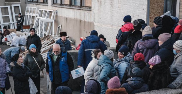 До харківських пунктів обігріву передали ковдри та спальні мішки від ООН