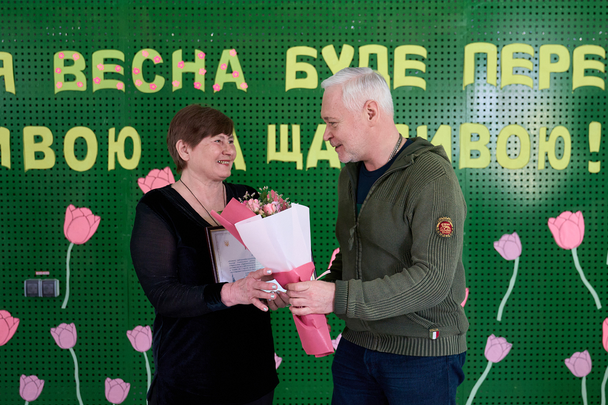 Ігор Терехов привітав зі святом комунальників Холодногірського та Салтівського районів