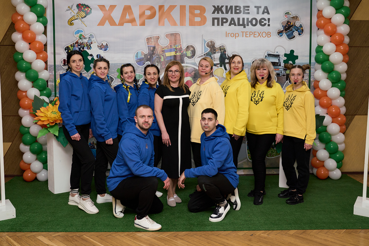 Ігор Терехов привітав зі святом комунальників Холодногірського та Салтівського районів