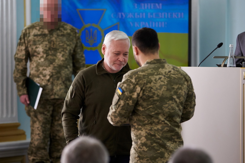 Ігор Терехов взяв участь в урочистостях з нагоди Дня СБУ