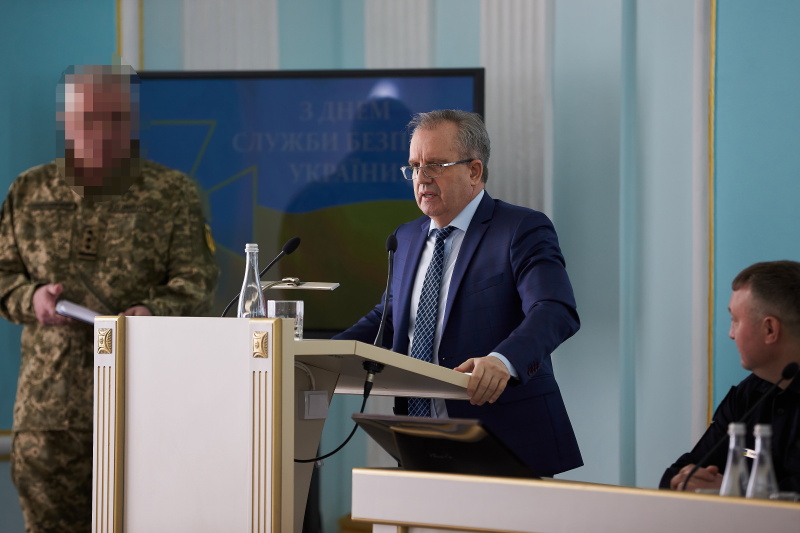Ігор Терехов взяв участь в урочистостях з нагоди Дня СБУ