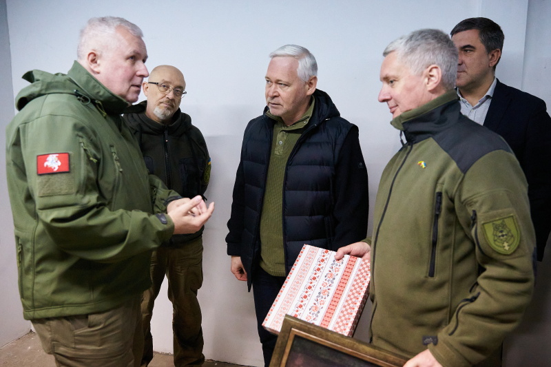 Міністри оборони України та Литви відвідали Харків