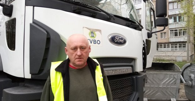 #Обличчя Харкова. Юрій Коваленко - водій КП «Комплекс з вивозу побутових відходів»