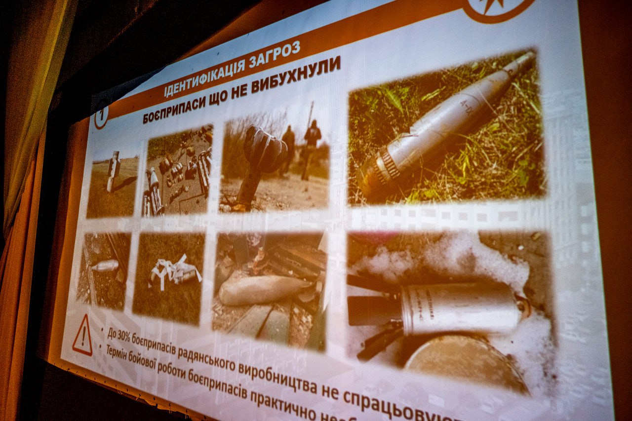 Працівники «Тепломереж» пройшли тренінг з мінної безпеки