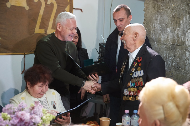 Ігор Терехов привітав ветеранів