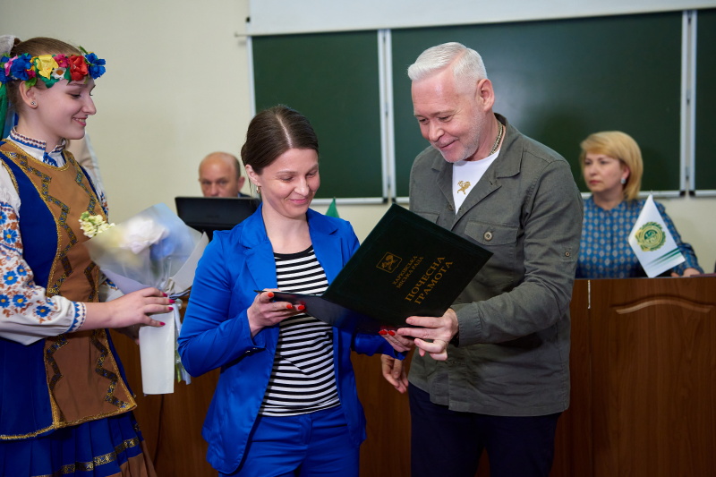 Ігор Терехов привітав викладачів фармуніверситету