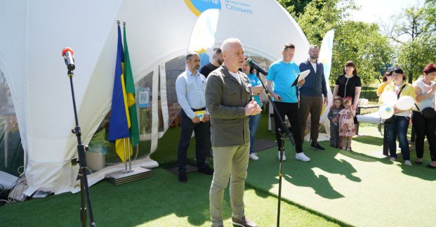 У Салтівському районі відкрилася перша дитяча локація  «СПІЛЬНО» 
