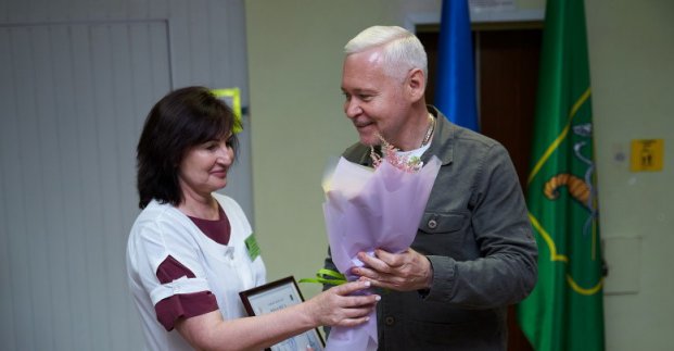 Ігор Терехов привітав зі святом медиків 24-ї дитячої лікарні 