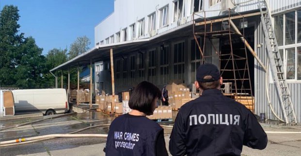 У Харкові локалізували наслідки атаки дронами