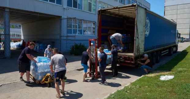 З Харкова відправили черговий гуманітарний вантаж на Херсонщину 