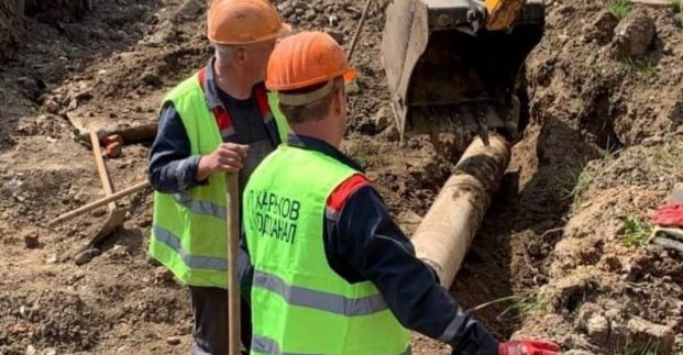 У Новобаварському районі замінили майже півтора кілометри водоводів
