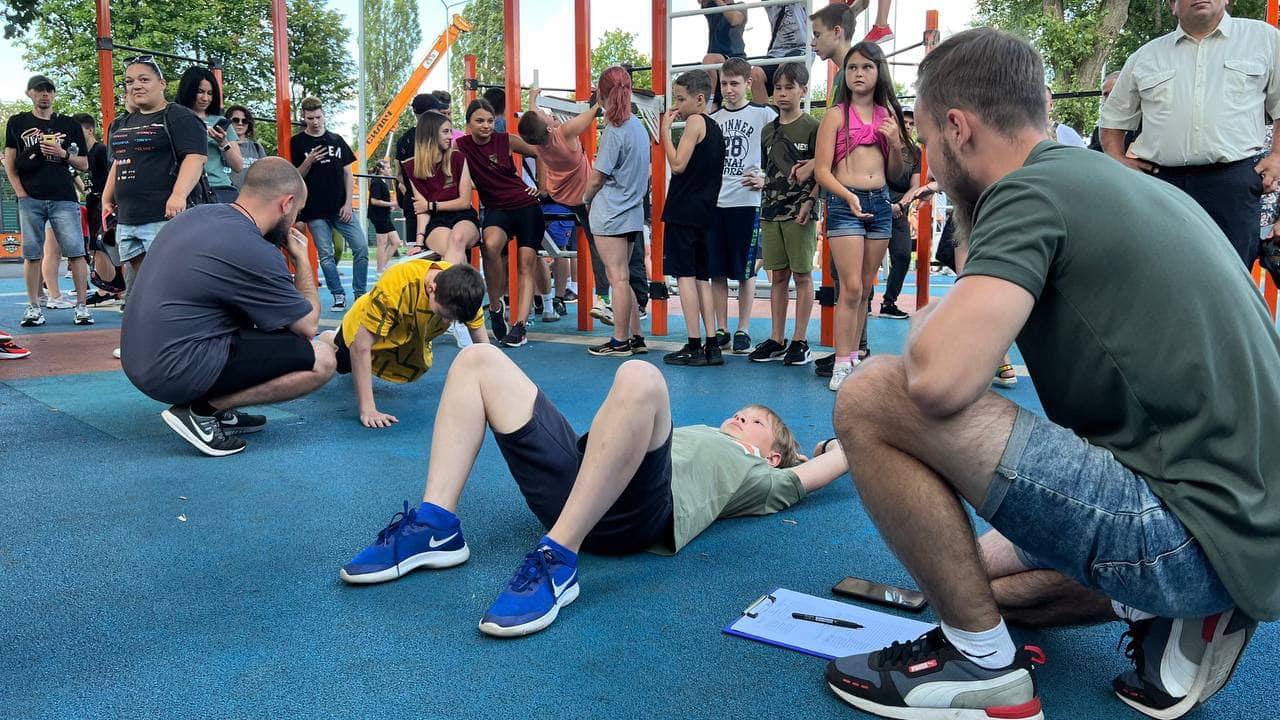 У Харкові пройшли змагання з воркауту