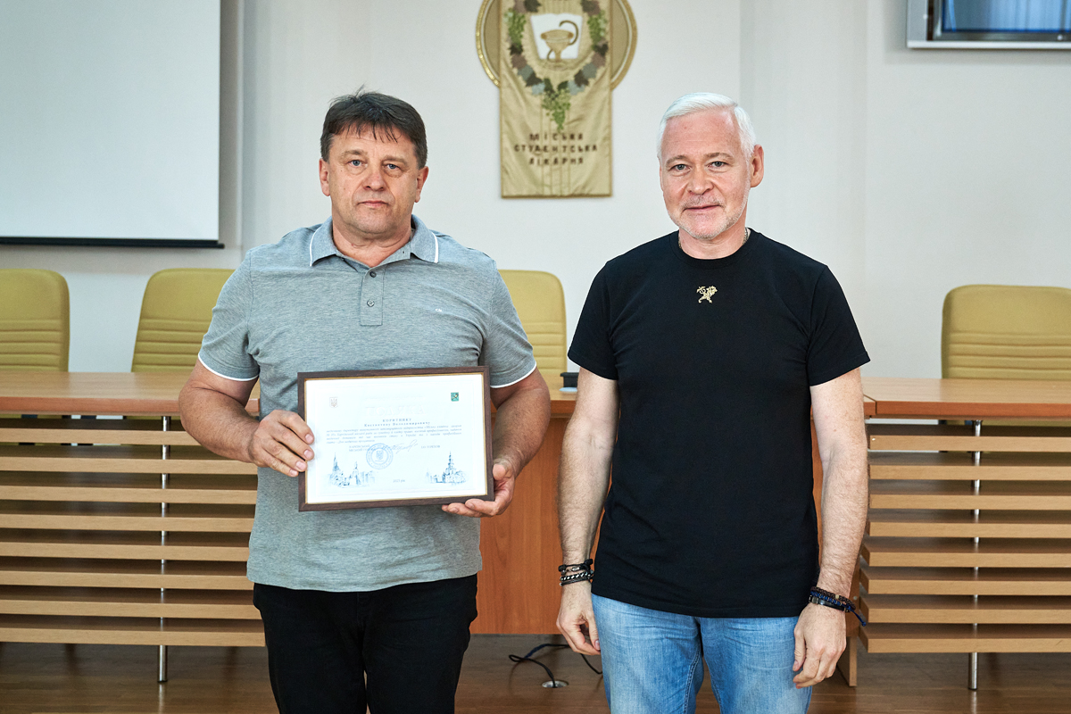 Ігор Терехов привітав з професійним святом керівників міських медзакладів