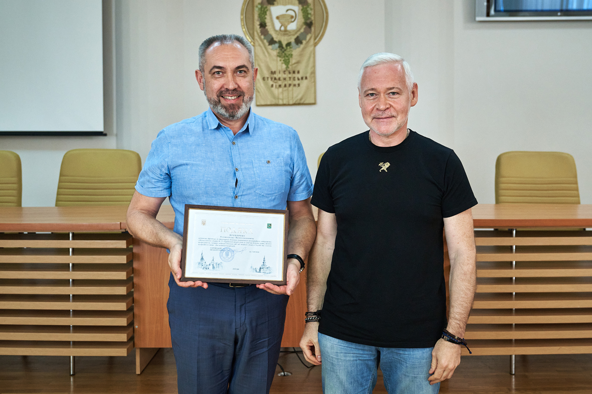 Ігор Терехов привітав з професійним святом керівників міських медзакладів