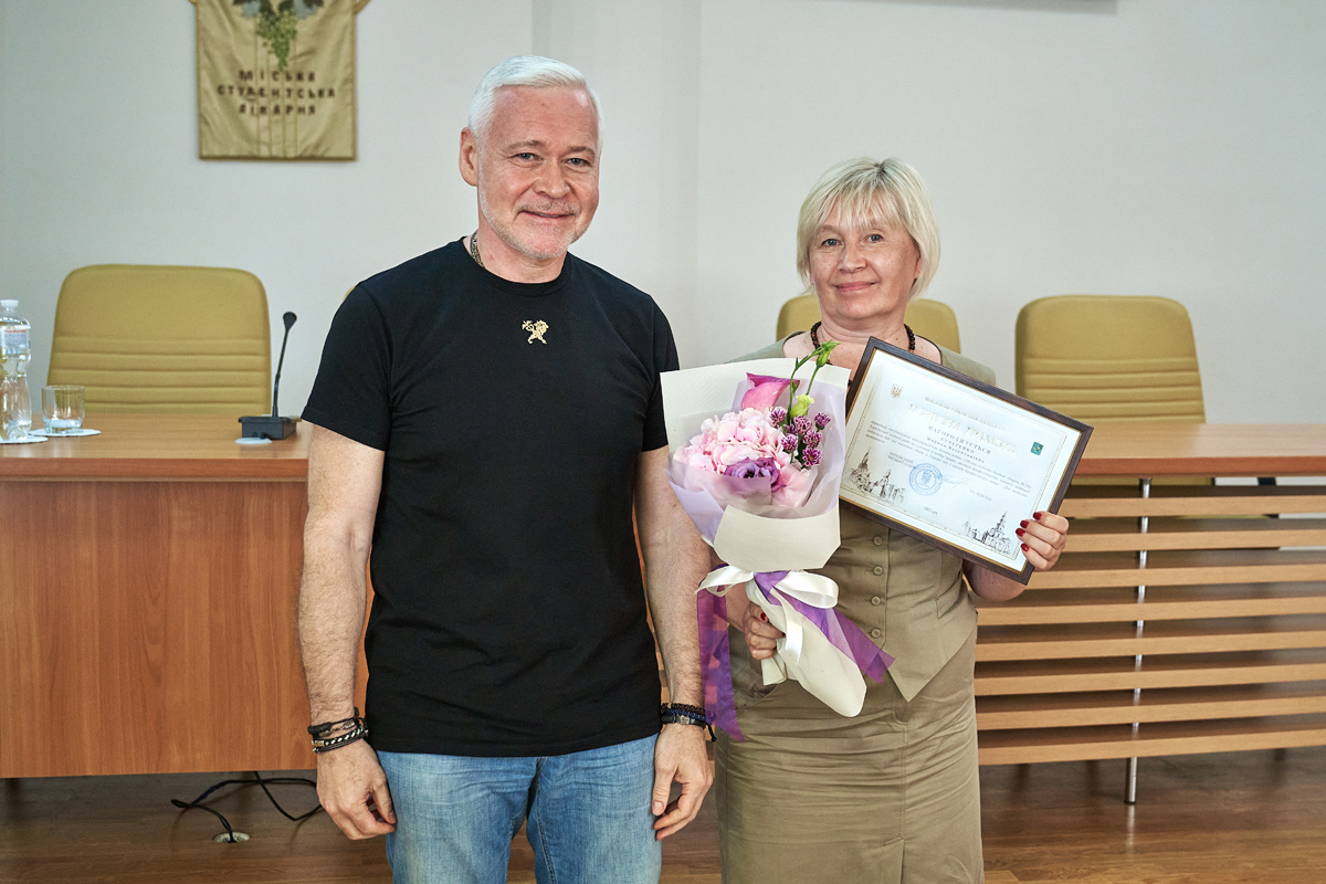 Ігор Терехов привітав з професійним святом керівників міських медзакладів