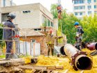 У провулку Іскринському міняють тепломагістраль