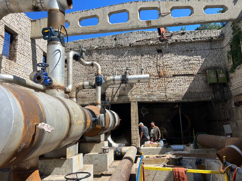 «Тепломережі» реконструюють магістральні камери
