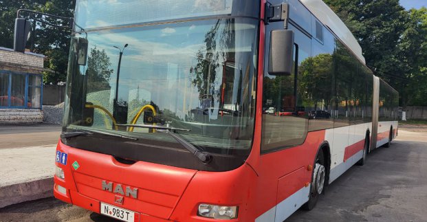 У місті вийшли на маршрути німецькі автобуси