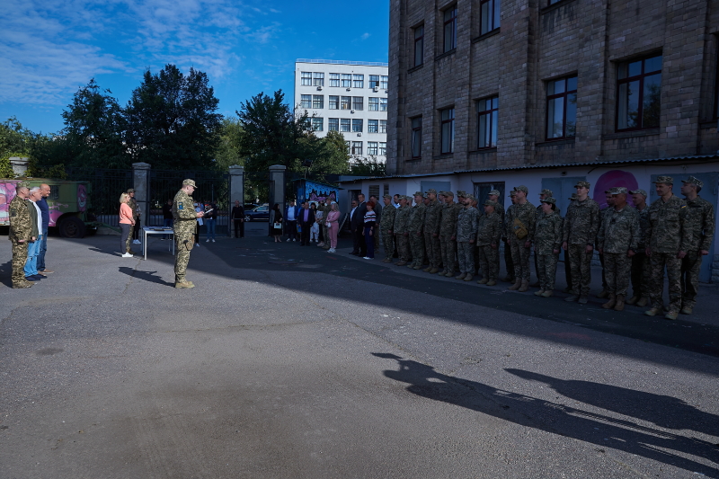Ігор Терехов привітав з річницею створення Слобідську бригаду