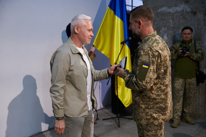 Ігор Терехов відзначив нагородами військових