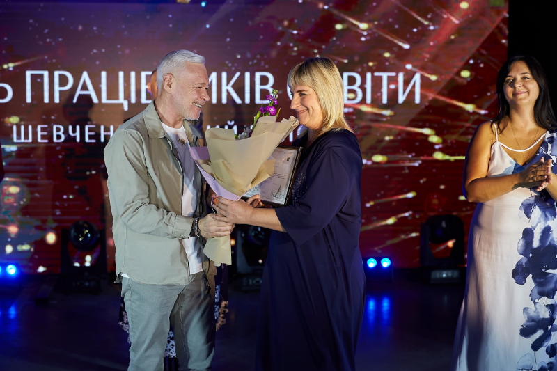 День вчителя відсвяткували в Шевченківському та Немишлянському районах